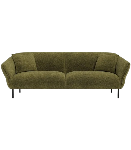 Chesterfield Velvet 3 Seater Sofa -  Light Grey
