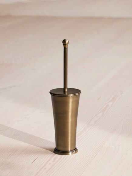 Charlton Toilet Brush, Brass Soho Home