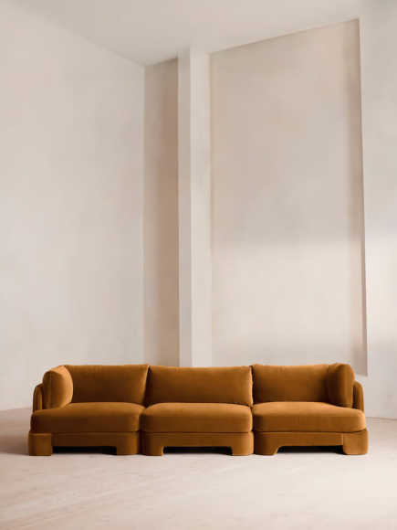 Oxley Coffee Table, Large, Dark Emperador