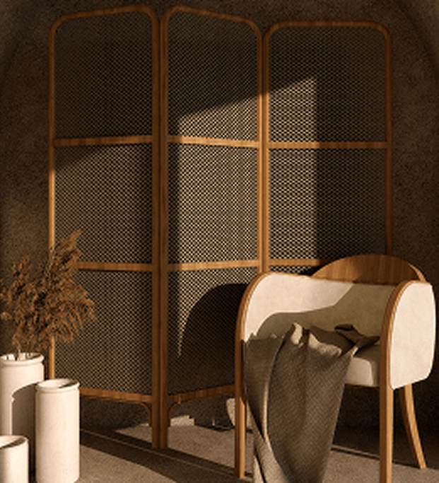 Interior furniture scene